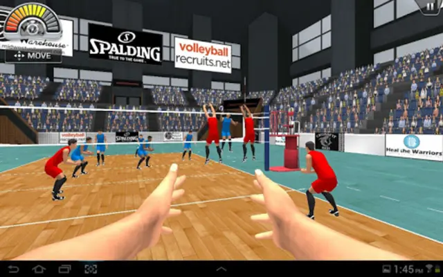 VolleySim: Visualize the Game android App screenshot 1